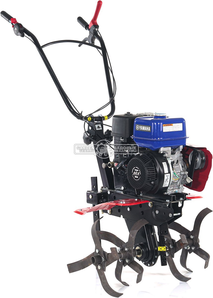 Мотоблок Ока МБ-1Д2М12 Yamaha MX200 6.5 (RUS, колеса 4.00х10, 196 куб.см., 70 см, 2 вперед/2 назад, шкив, 94 кг)