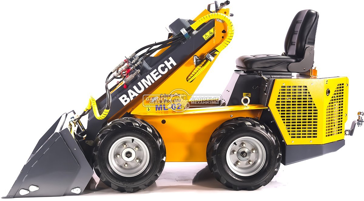 Ковш с саморазгрузкой Baumech 110 см., объём 130 л., 80,5 кг.