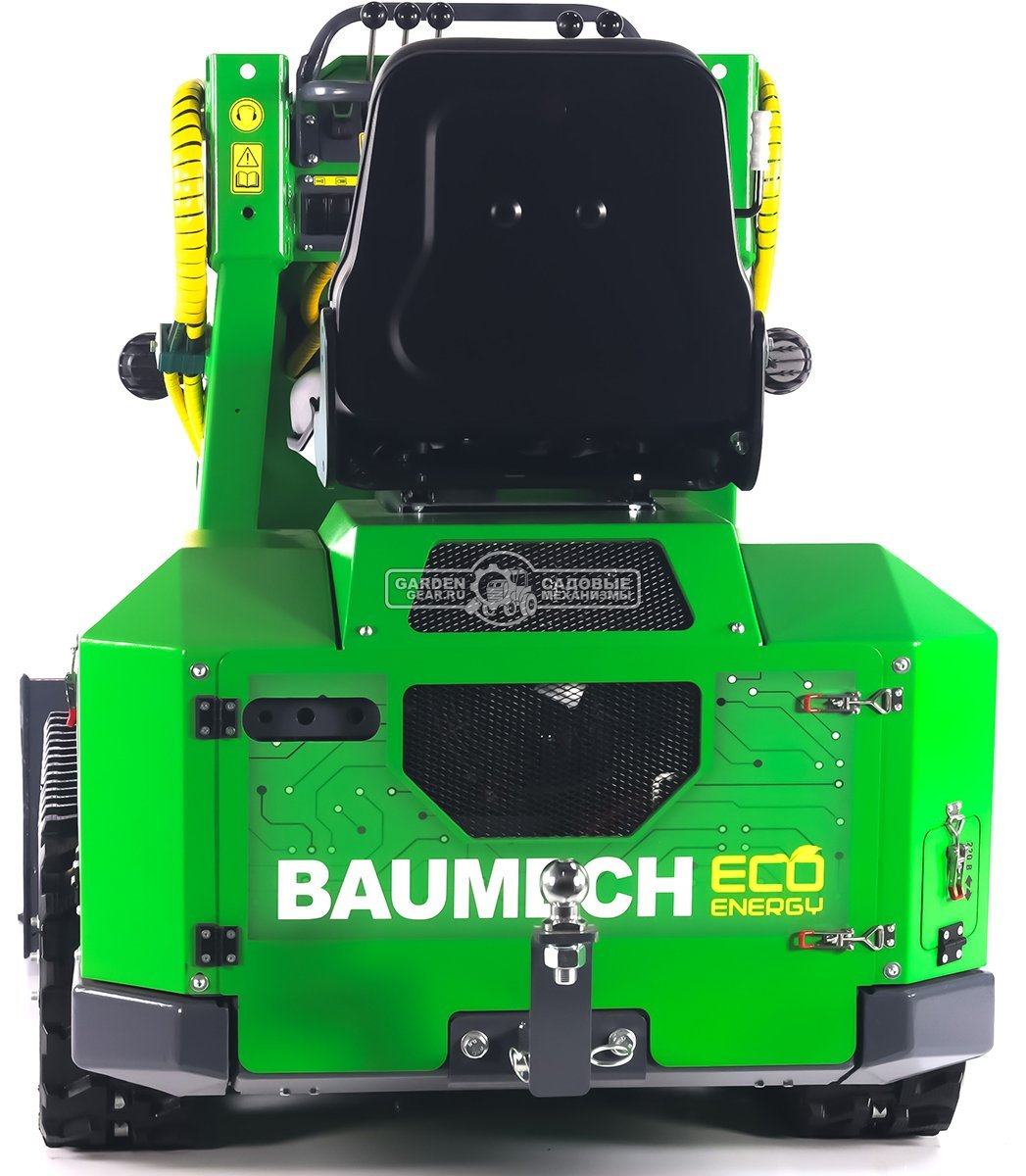 Универсальная машина мини-погрузчик Baumech ML-03 Eco + ковш универсальный 110 см., с электродвигателем