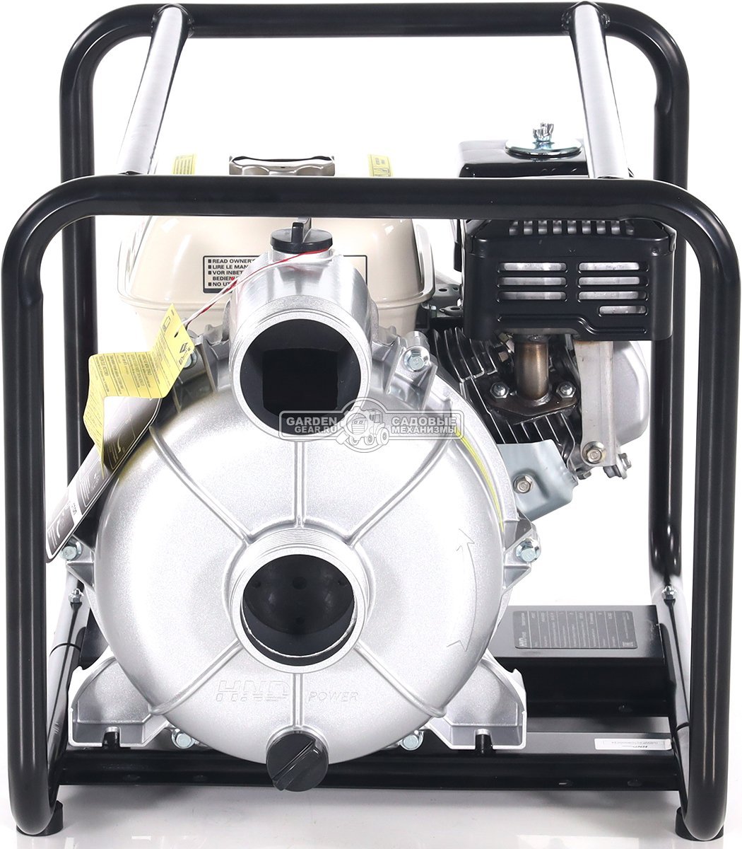 Мотопомпа бензиновая для грязной воды HND WP30XT (PRC, Honda GX200, 60 м3/ч, 3&quot;, 35 кг)