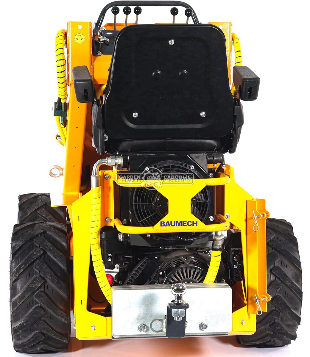 Ковш с саморазгрузкой Baumech 110 см., объём 130 л., с разделительной перегородкой, 80,5 кг.