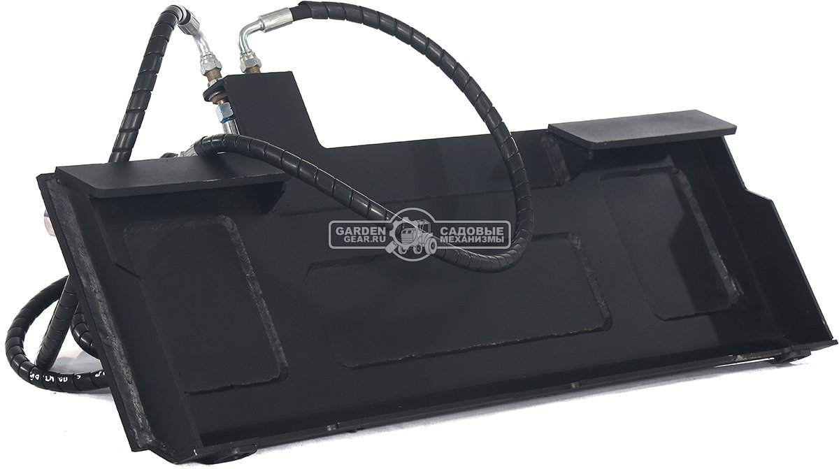 Ямобур (гидравлический вращатель) RED с переходной плитой для мини-погрузчика, 95 кг.