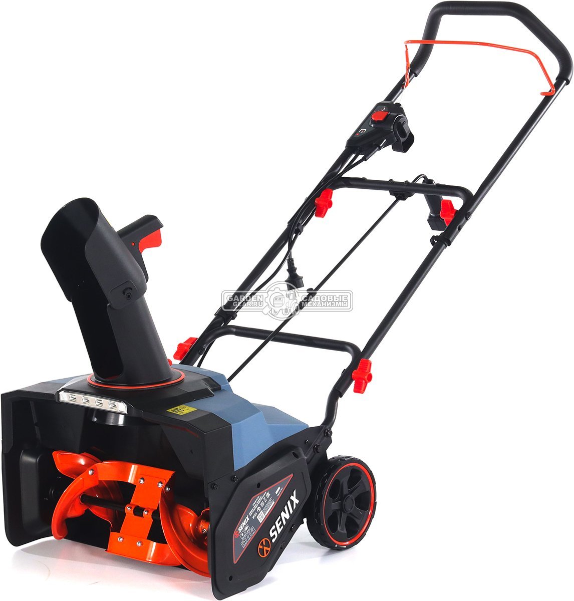 Снегоуборщик электрический Senix STE20-M-EU (PRC, 53 см, 2000 Вт, стальной шнек, 15 кг)