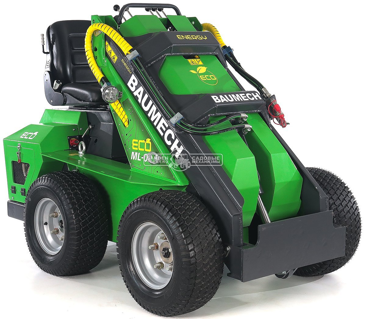 Универсальная машина мини-погрузчик Baumech ML-02 Eco с электродвигателем