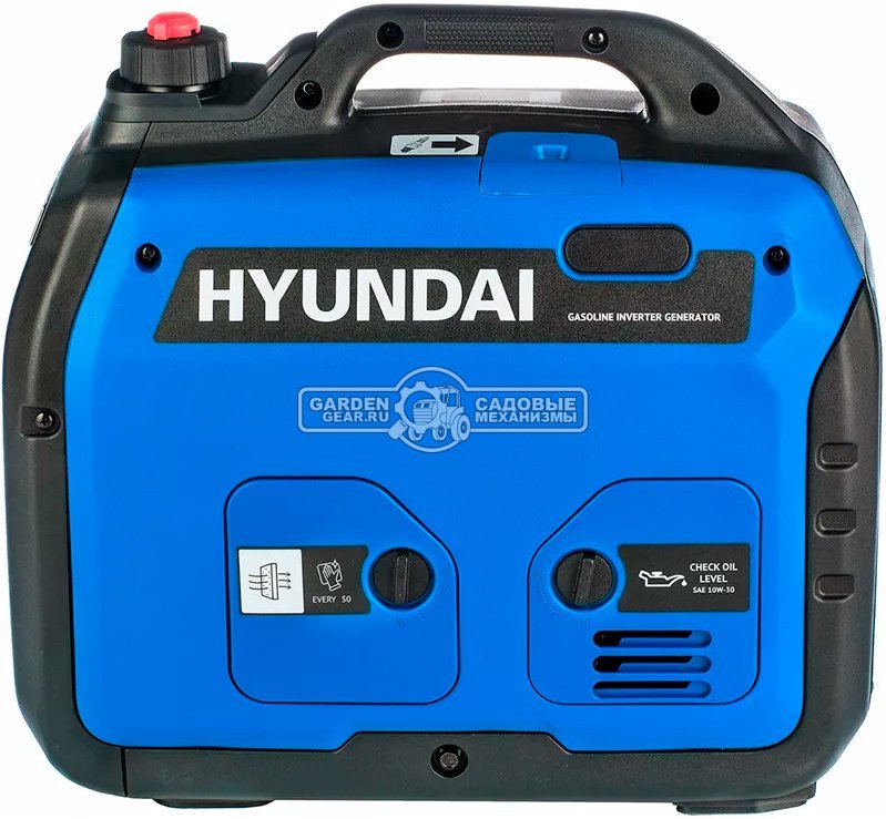 Бензиновый генератор инверторный Hyundai HHY 2050Si (PRC, Hyundai, 145 см3, 2.0/2.3 кВт, 3.7 л, 18 кг)