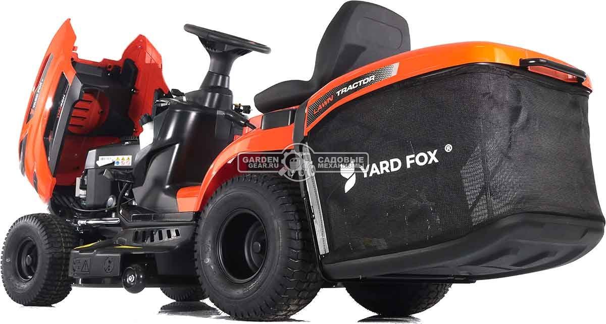 Садовый трактор Yard Fox T 102RDH (PRC, Loncin LC2P73F, 586 куб.см., гидростатика, травосборник 245 л, ширина кошения 102 см, 196 кг)
