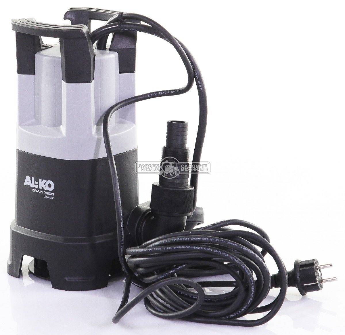 Дренажный насос Al-ko Drain 7200 Classic для грязной воды (PRC, 430 Вт., 6 м, 7200 м3/час, 4,4 кг.)
