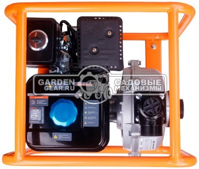 Мотопомпа бензиновая Villartec GHP50 пожарная высоконапорная (PRC, 208 куб.см., 25 м3/час, 2", 58 м, 27 кг)