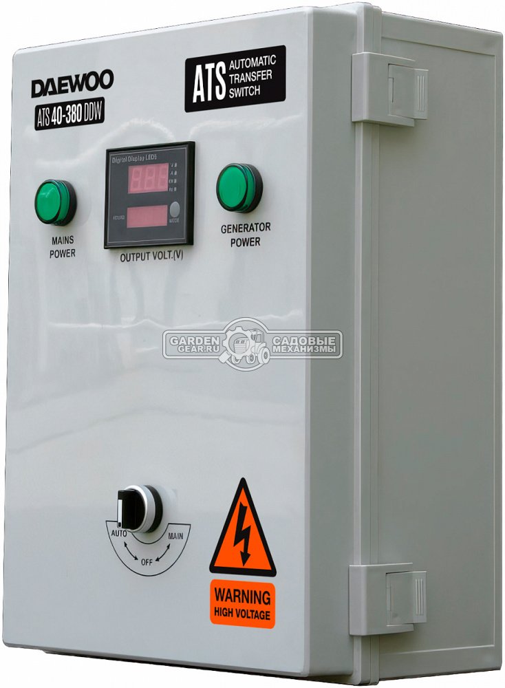 Блок автоматики Daewoo ATS 40-380 DDW для дизельных генераторов (220/400В, 80А, длина кабеля 15 м, вес 8,5 кг.)