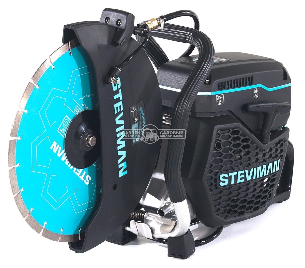 Бензорез Steviman GS730 14" (PRC, 76.2 см3, 5.0 л.с., диаметр круга 350 мм, 10 кг)