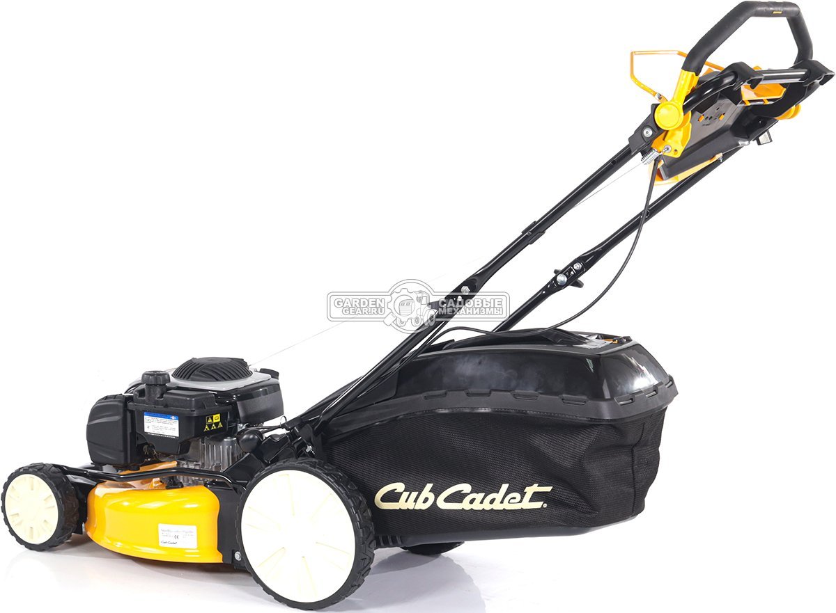 Газонокосилка бензиновая Cub Cadet LM3 CR46S (HUN, 46 см., B&S 575EX, 140 куб.см., сталь, 60 л., вариатор MySpeed, 4 в 1, 34 кг.)