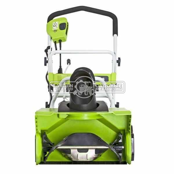 Снегоуборщик электрический GreenWorks GES13 (PRC, 1800 Вт, 51 см, 15.6 кг)