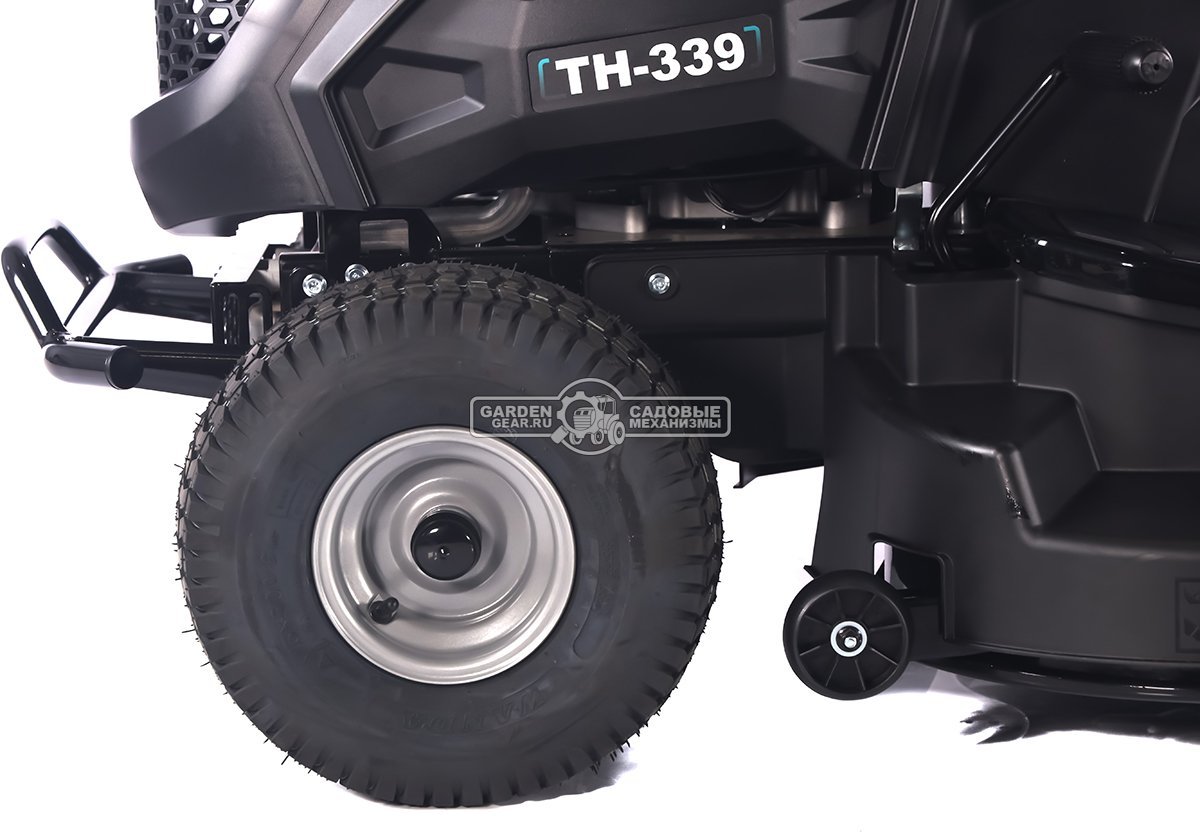 Садовый трактор Steviman TH-339 (PRC, Loncin 586 куб.см., гидростатика, ширина кошения 98 см, травосборник 250 л, 198 кг)
