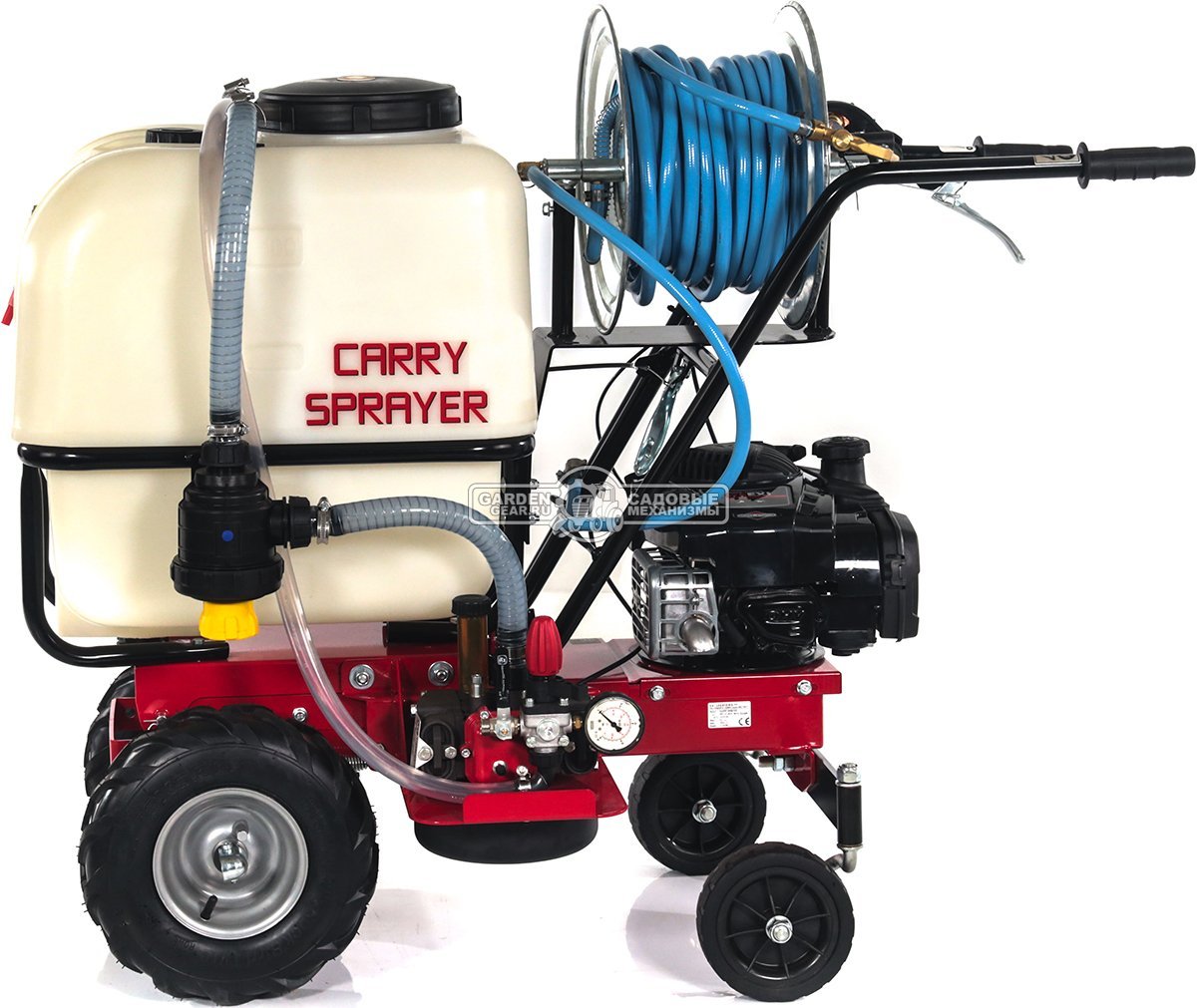 Самоходный опрыскиватель Eurosystems Carry Sprayer B&S (ITA, 190 см3., 29 л./мин., 120 л., 85 кг.)