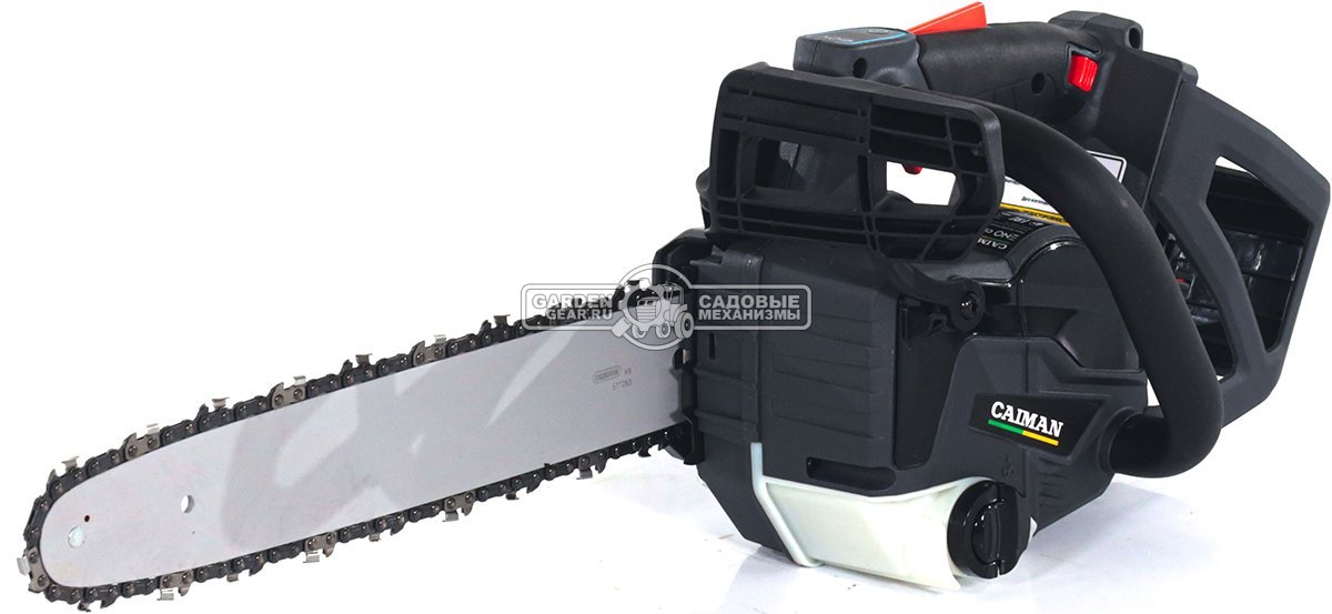 Пила аккумуляторная цепная Caiman ENO CSTi14 14" с АКБ B6040 и ЗУ C6025 (RUS, BL 60В, Standart Connect, 3/8"-1.1-52E, 2,0 кг.)