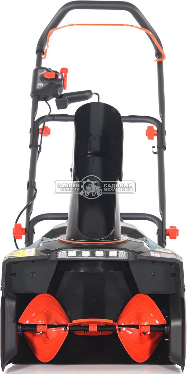 Снегоуборщик аккумуляторный Senix STX2-M-EU SET с 2 АКБ 5 А/ч и ЗУ (PRC, Li-ion BL 2x18В, 1500 Вт, ширина 46 см, LED фара, 11.5 кг)