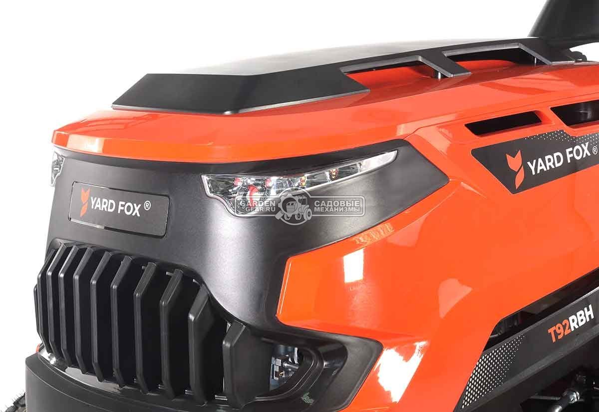Садовый трактор Yard Fox T 92RBH (PRC, Loncin LC1P90F-1, 452 куб.см., гидростатика, травосборник 245 л, ширина кошения 92 см, 198 кг)
