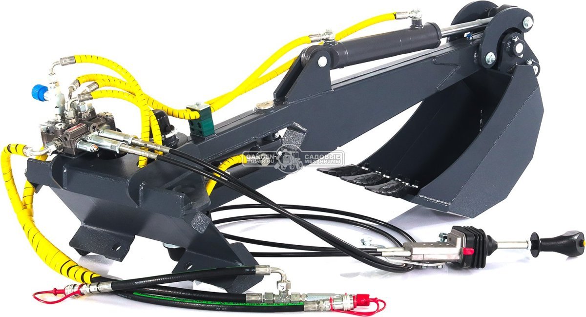 Экскаватор лопатковый с поворотным механизмом Baumech макс. глубина копания 135 см., ширина ковша 25 см., макс. высота выгрузки 290 см., 84 кг. 