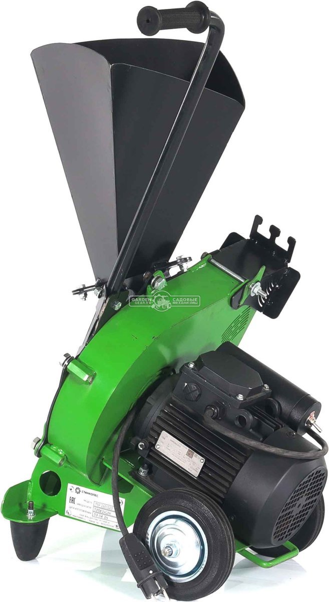 Садовый измельчитель веток электрический Дровосек МР260 220 (RUS, 2.2 кВт, ветки до 72 мм, 45 кг)