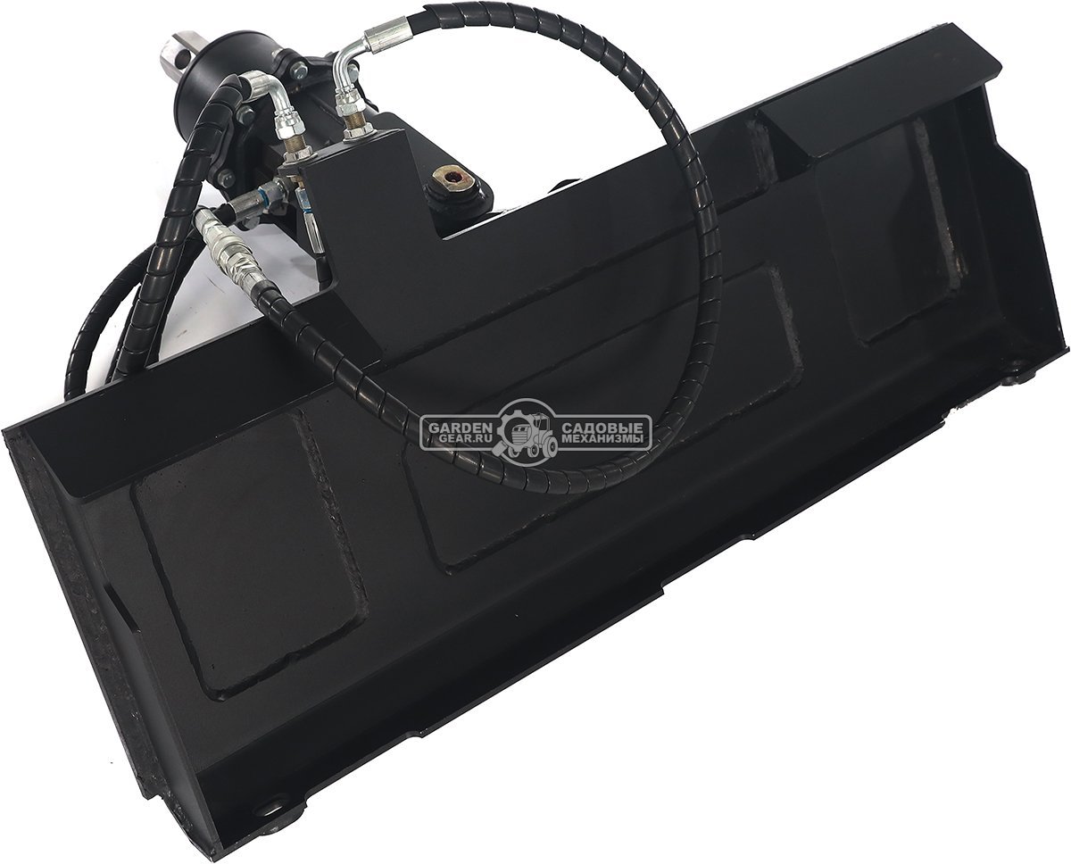 Ямобур (гидравлический вращатель) RED с переходной плитой для мини-погрузчика, 95 кг.