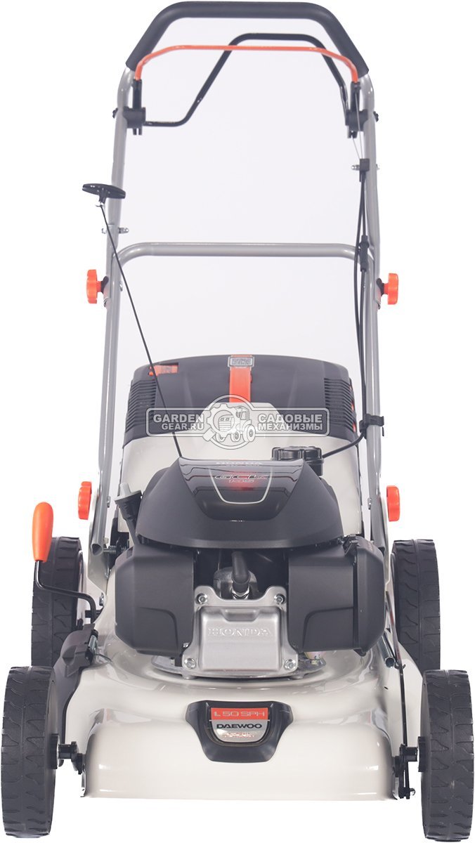 Газонокосилка бензиновая Daewoo L 50SPH (PRC, 48 см, Honda GCV145, 145 см3, Turbo X Blade, 65 л, сталь, 4 в 1, 32.6 кг)