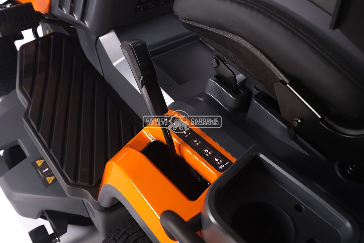 Садовый трактор Villartec MR2308H (PRC, Loncin V-Twin 708 куб.см., LED дисплей, гидростатика, травосборник 320 л, ширина кошения 108 см, 237 кг)