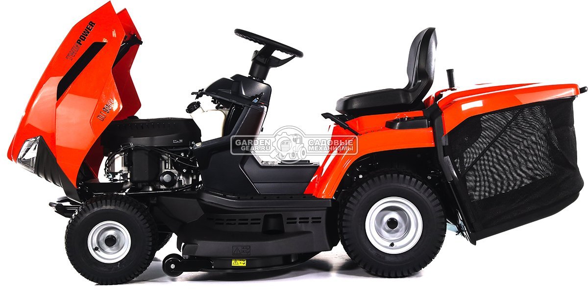 Садовый трактор Daewoo DLT 98HV (PRC, Stiga ST550 V-Twin, 586 куб.см., гидростатика, ширина кошения 98 см, травосборник 240 л, мульчирование, 198 кг)