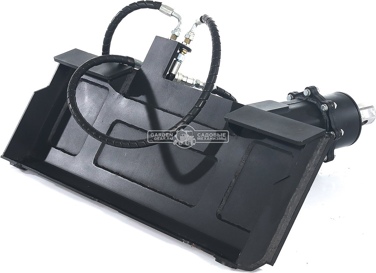 Ямобур (гидравлический вращатель) RED с переходной плитой для мини-погрузчика, 95 кг.