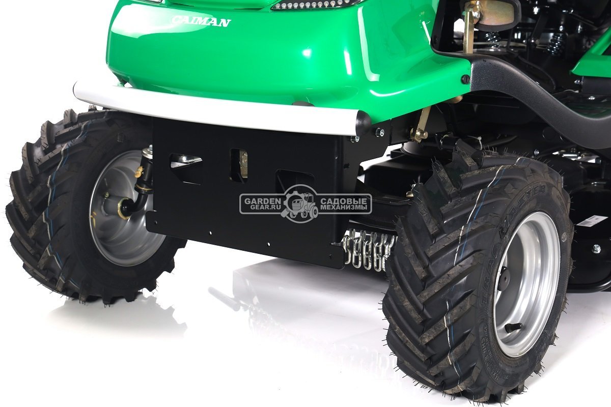 Садовый трактор для высокой травы и работы на склонах Caiman Croso 2WD 97D2C (CZE, Caiman V-Twin, 708 куб.см., 92 см, дифференциал, 331 кг.)