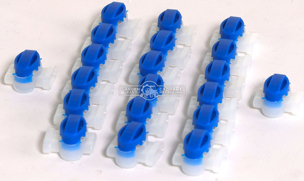 Коннектор для металлического ограничительного кабеля ZimAni 20 шт. для роботов газонокосилок