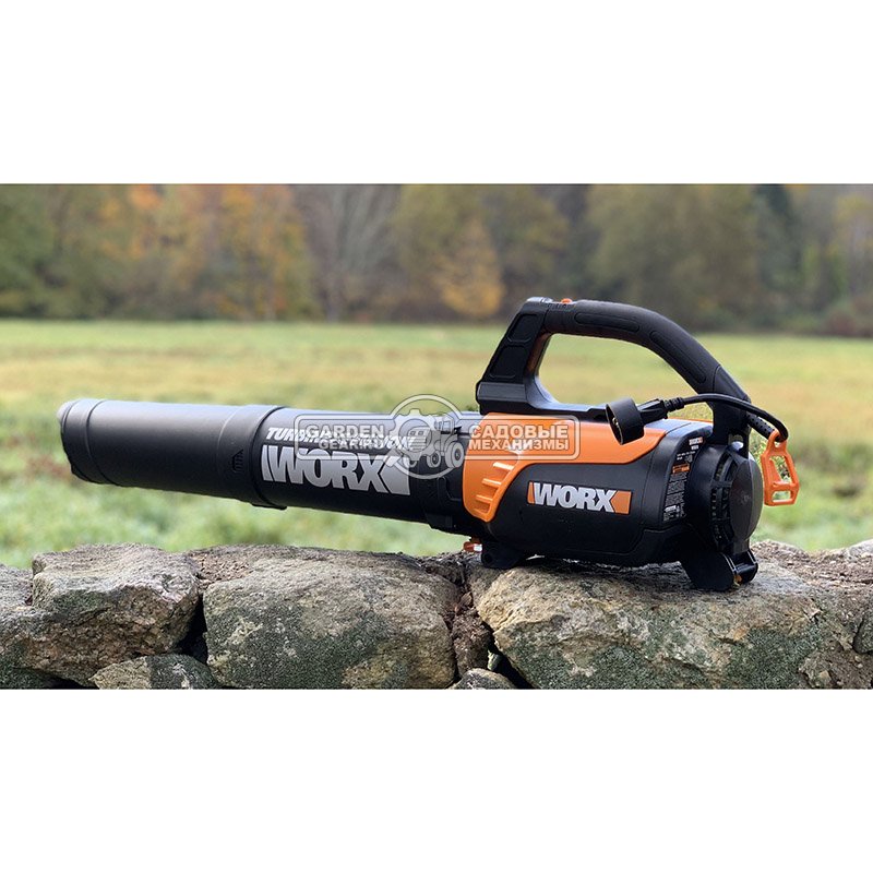 Воздуходувка электрическая Worx WG518E (PRC, 2500 Вт, 177 км/ч, 16.7 м3/мин, 2.8 кг, cнят с производства)