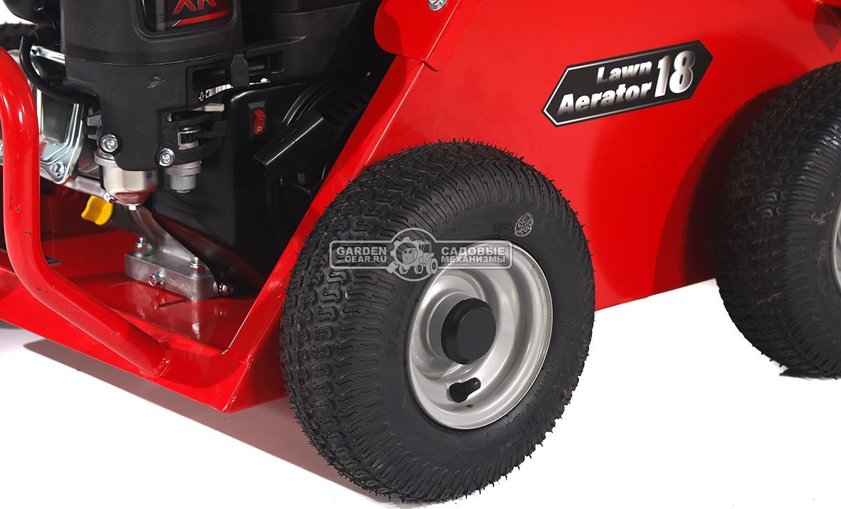 Аэратор бензиновый Zimani Lawn Core 18 (PRC, 48 см, B&S XR 6.5 л.с., сталь, пустотелые трубки, 100 кг)