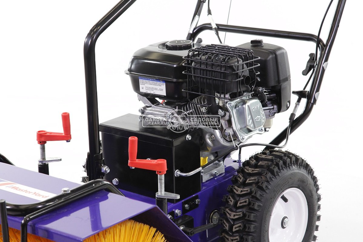 Подметальная машина MasterYard MXS 7522B (PRC, 62 см, B&S, 205 см3, диаметр 42 см, 4 вперед / 2 назад, 70 кг)