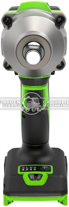Гайковерт ударный аккумуляторный GreenWorks IW5500 без АКБ и ЗУ (PRC, BL 24В, 500 Нм, 1.25 кг)