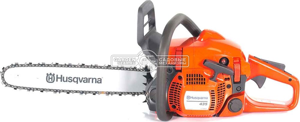 Бензопила Husqvarna 435 II 15&quot; (SWE, 40.9 куб.см., 1.6 кВт/2.2 л.с., X-Torq, 0.325-1.3-64, 4.2 кг)