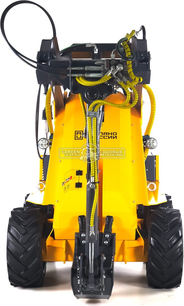 Универсальная машина мини-погрузчик Baumech ML-02 Pro + экскаватор лопатковый с поворотным механизмом с двигателем Zongshen GB750 EFI V-Twin инжектор