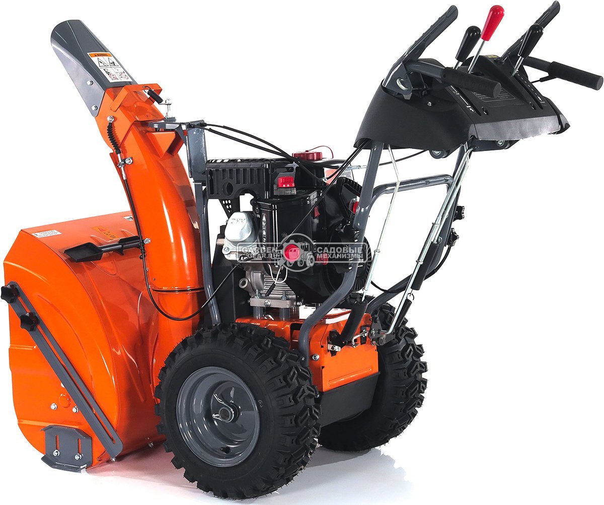 Снегоуборщик ZimAni ST324DLE PRO Quattro Auger (PRC, 61 см, LCT Snow Storm 254 см3, эл/стартер 220В, LED фара, AutoTurn, скорости 6/2, 98 кг.)