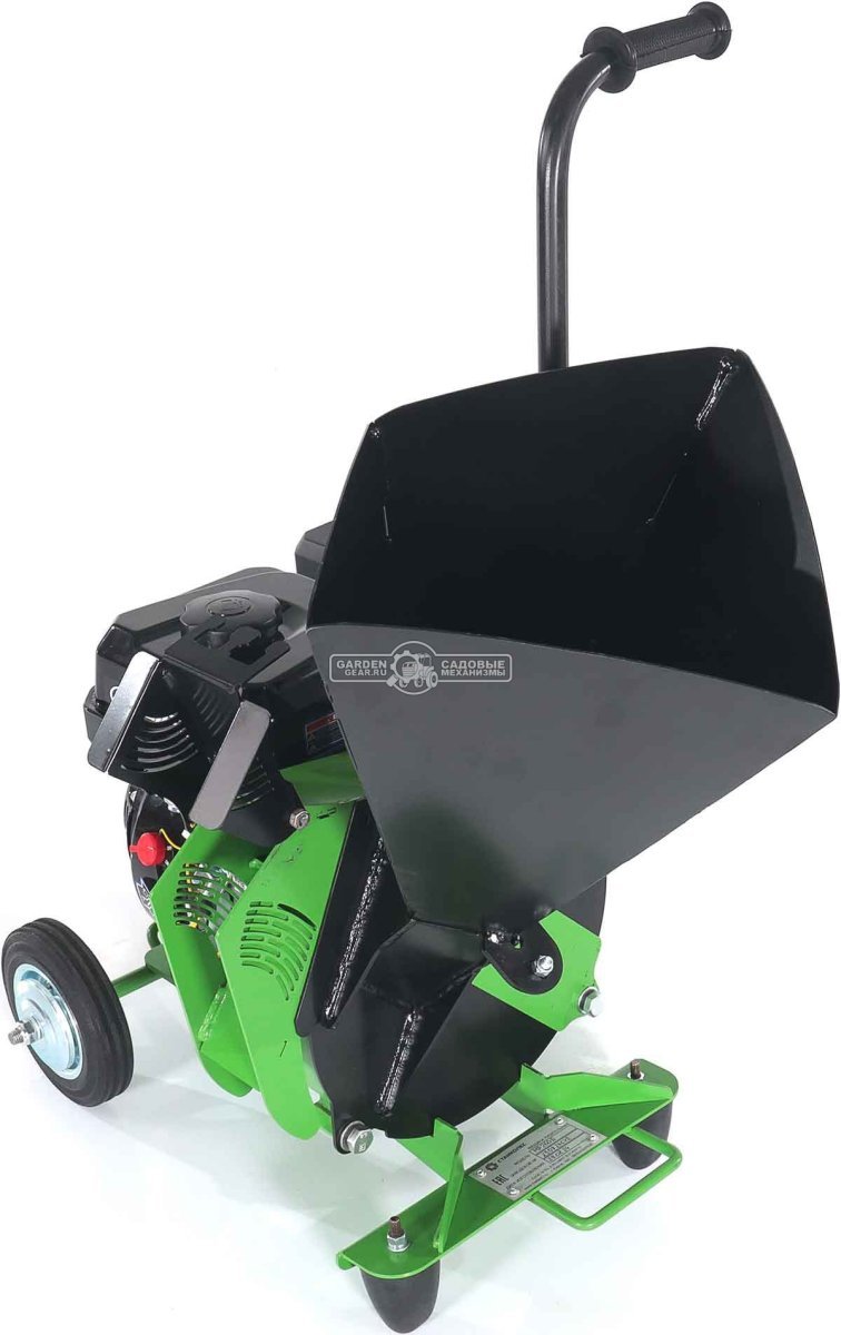 Садовый измельчитель веток бензиновый Дровосек МР260 6.5 (RUS, Lifan 6.5 л.с., 196 см3, ветки до 72 мм, центробежное сцепление, 48 кг)