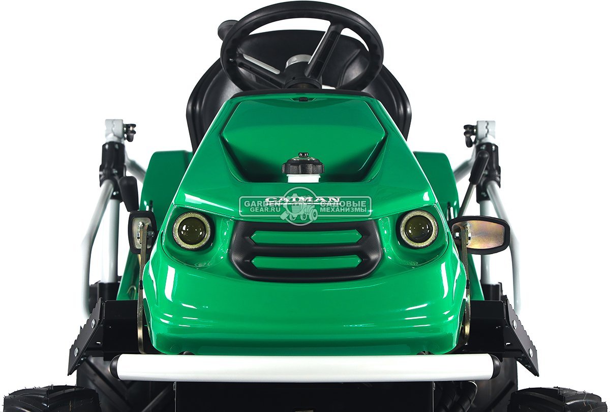 Садовый трактор для высокой травы и работы на склонах Caiman Croso Max 4WD 97D2C2 (CZE, Caiman V-Twin, 708 куб.см., 92 см, дифференциал, 349 кг.)