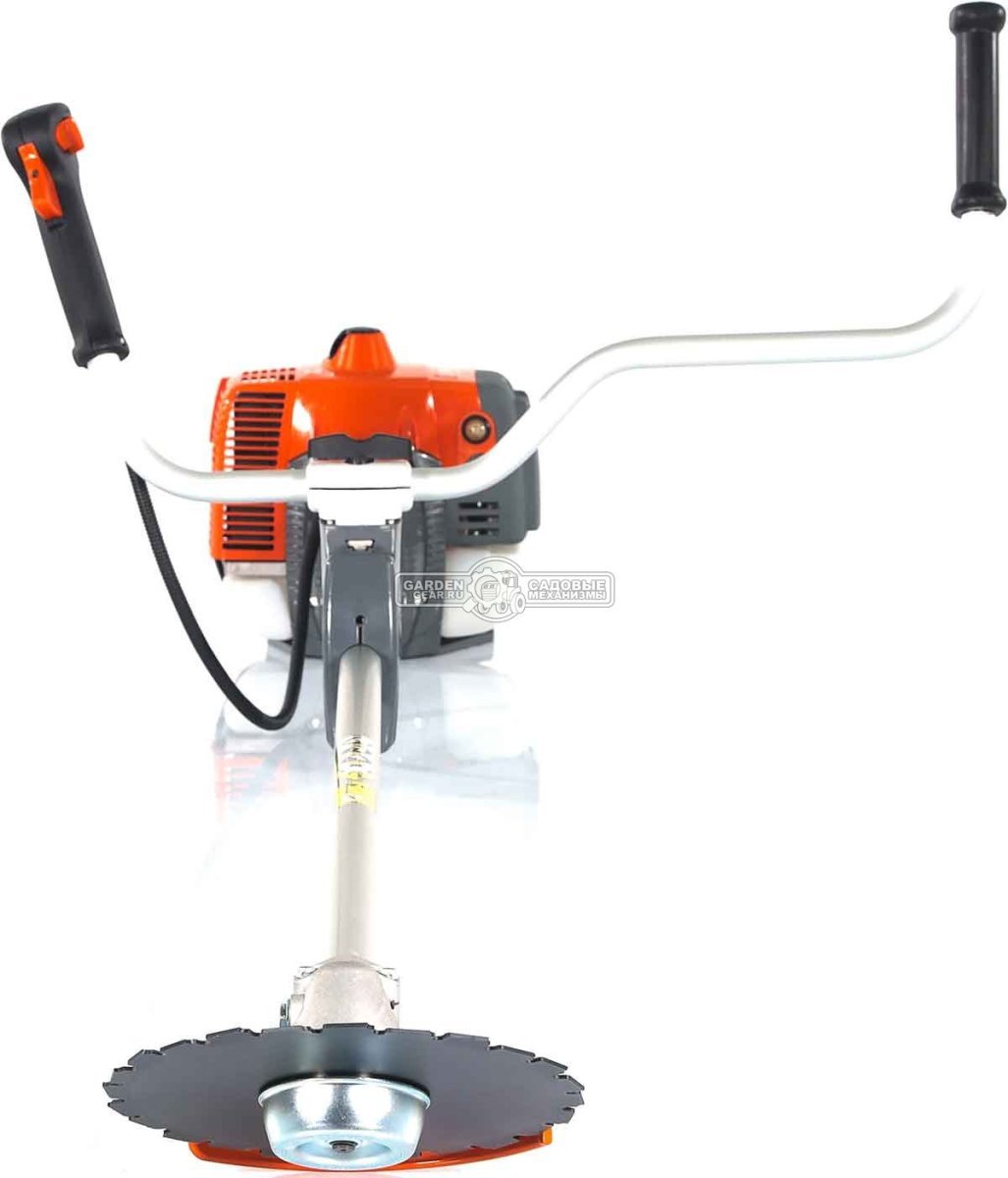 Бензиновый кусторез Holzfforma FF450 (PRC, 44.3 см3, 2.1 кВт/2.9 л.с., диск 24 зуба, нож 3T, леска 3.0 мм AutoCut 46-2, 8.0 кг)