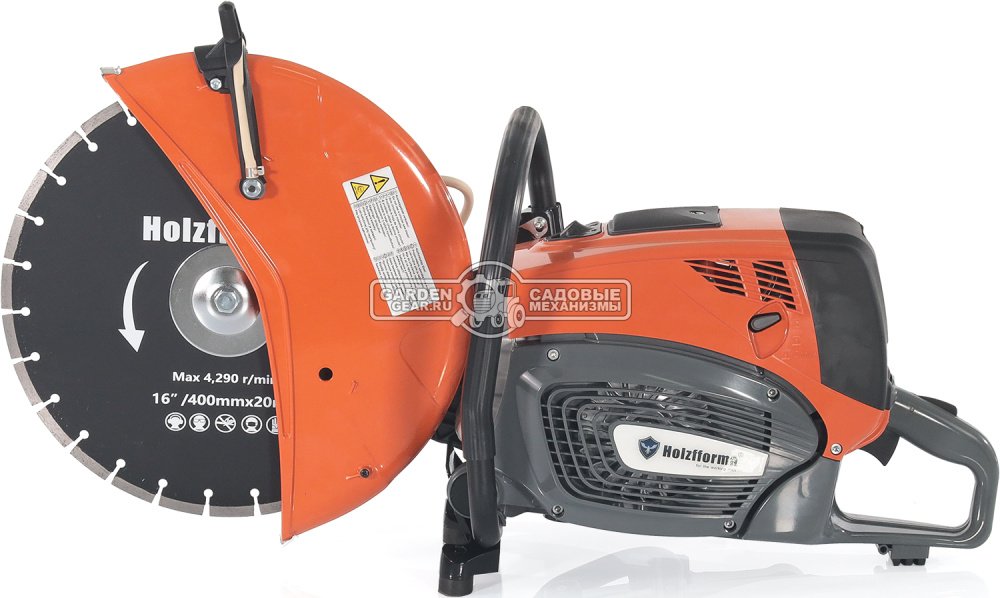 Бензорез Holzfforma GC890 16&quot; (PRC, 98,5 см3, 5.0 кВт/6.8 л.с., диаметр круга 400 мм, глубина реза 145 мм, 15 кг)