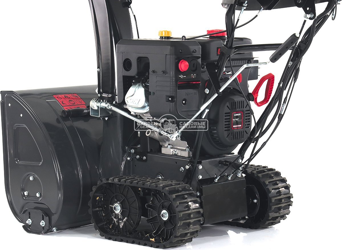 Снегоуборщик Evoline SBG 700 TLE гусеничный (PRC, 70 см, Loncin, 383 см3, эл/стартер 220В, фара, разблокировка гусениц, подогрев рукояток, 120 кг)