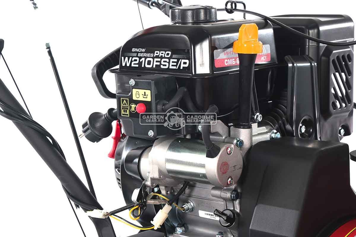 Снегоуборщик Интерскол СМБ-61/7ЭФ (PRC, 61 см, 212 см3, 7,0 л.с., скорости 4/2, фара, эл/стартер 220В, 78 кг)