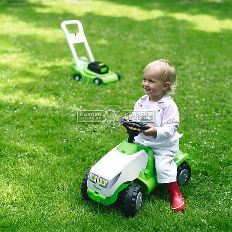 Машинка детская игрушечная Viking Mini-Trac для детей с 1 до 5 лет (старый дизайн, 3,9 кг.) 