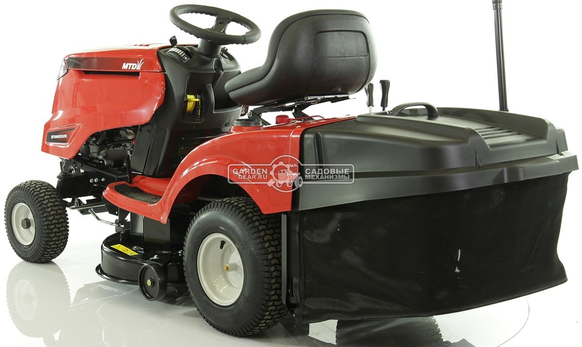Садовый трактор MTD Smart RE 130 H (USA, MTD, 382 куб.см., гидростатика, травосборник 240 л., ширина кошения 92 см., 195 кг.)