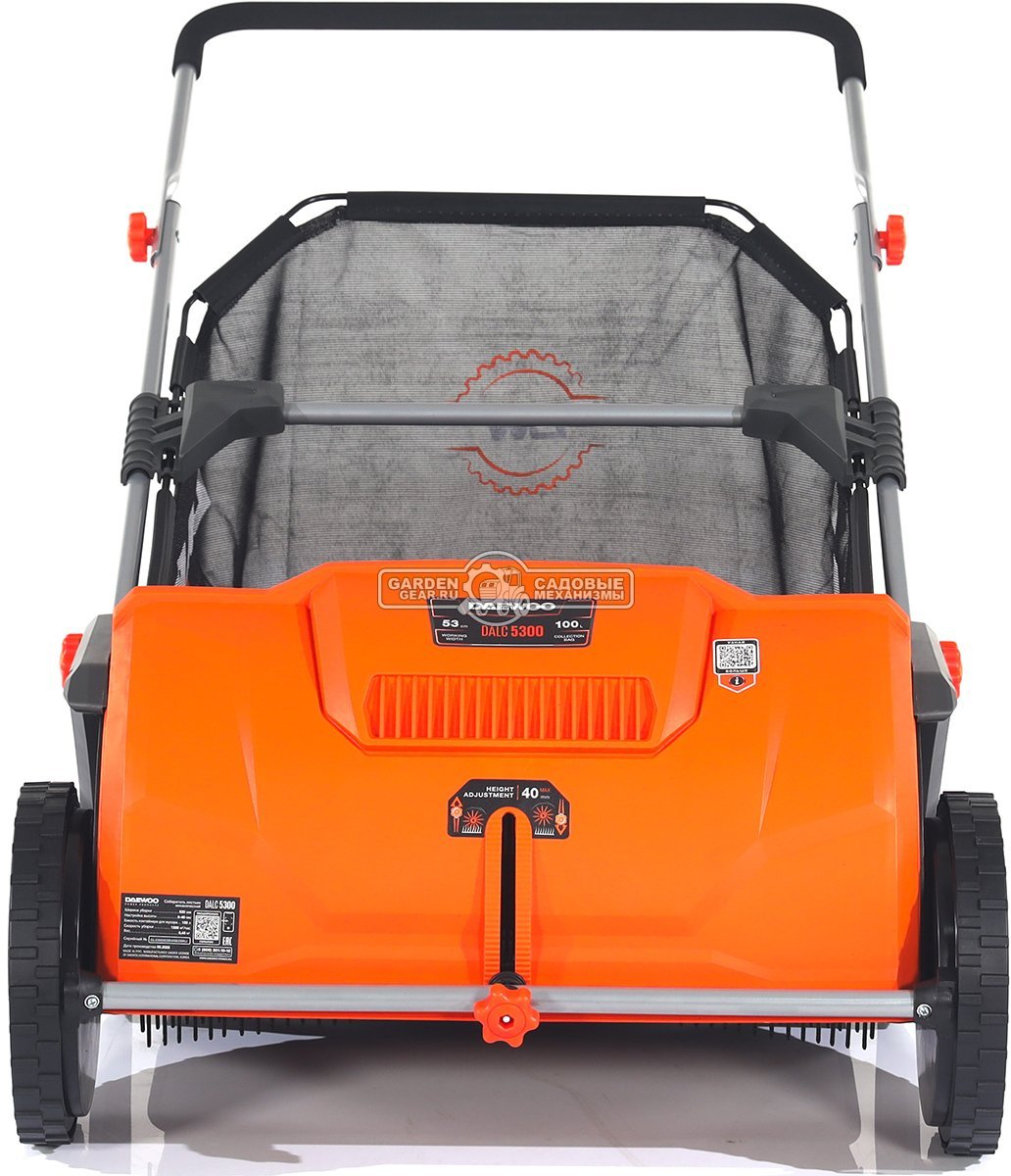 Собиратель листьев механический Daewoo DALC 5300 (PRC, 53 см, 100 л, 1500 м2/час, 6.5 кг) 
