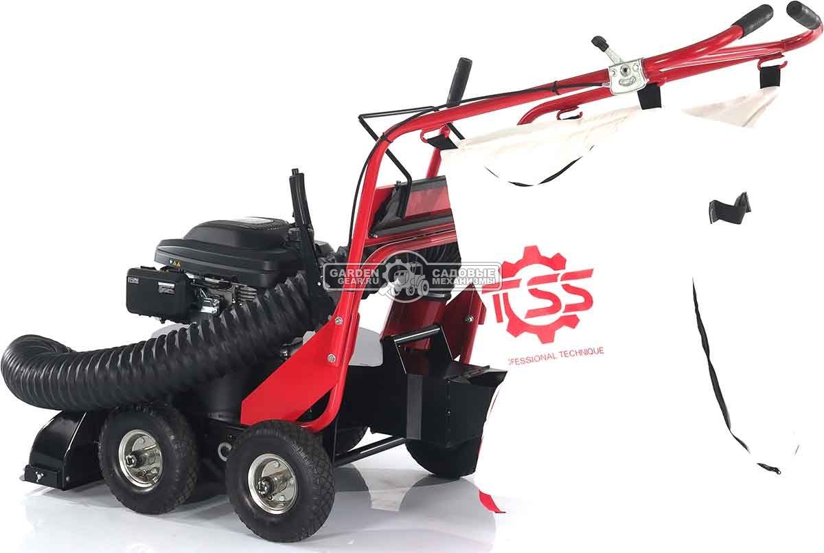 Садовый пылесос бензиновый TOSS LV-150 (RUS, 56 см, Zongshen XP225A, мусоросборник 150 л, 80 кг.)
