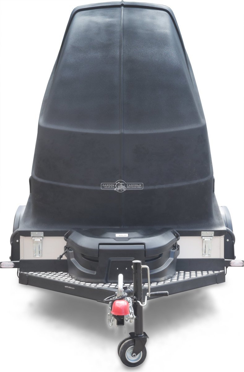 Прицеп с опускающейся платформой на пневмоподвеске Baltic Mechanic Polygon-City PC 750 для перевозки мини-спецтехники, пневмолифт, крышка, 3500x1500