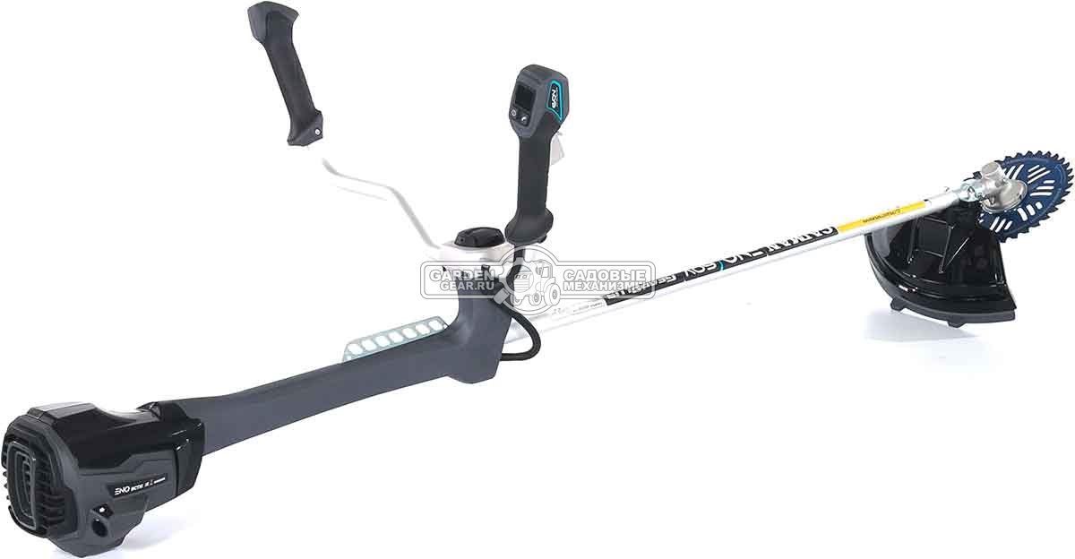 Мотокоса аккумуляторная Caiman ENO BCTXi 3 in 1 без АКБ и ЗУ (RUS, BL 60В, Maxi Connect, T-рукоятка, диск + нож 3T + леска 2.4 мм, 6.0 кг)