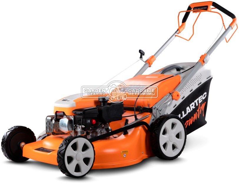 Газонокосилка бензиновая Villartec MB C-653T (PRC, 53 см, 180 см3, сталь, 4 в 1, 65 л, 35.2 кг)
